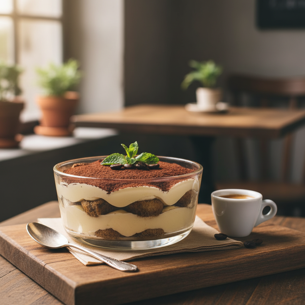 Bezpieczne Tiramisu z Pasteryzowanymi Żółtkami - zdjęcie 1