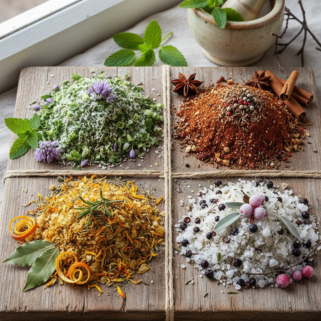 Recipe for: Homemade Herb Salt 'Four Seasons' - photo 1