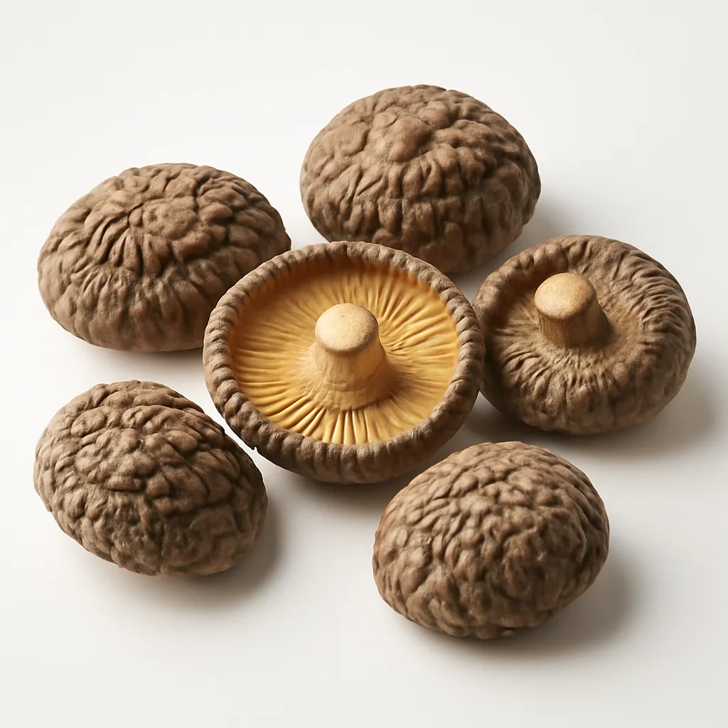 Dried shiitake mushrooms