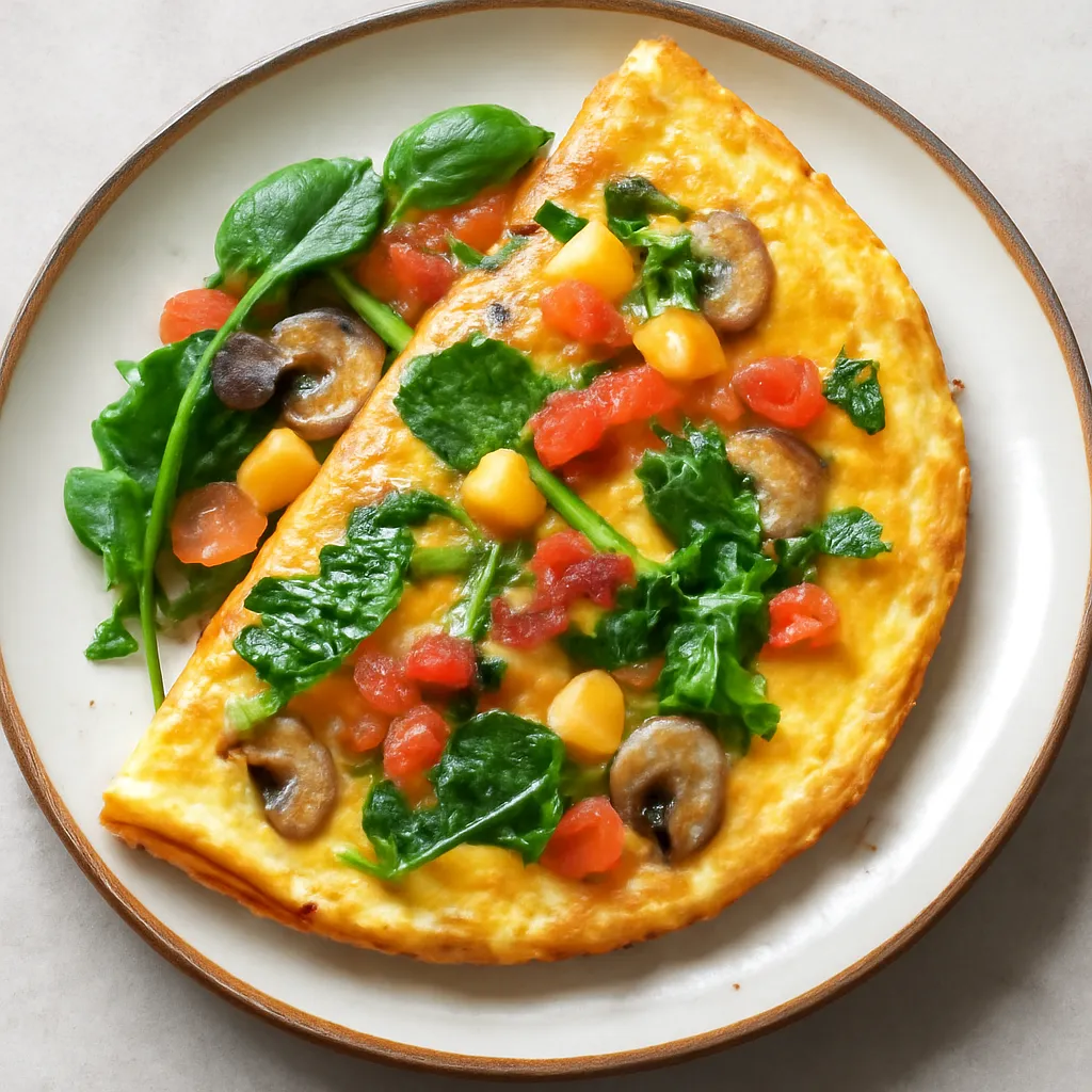 Przepis na: Omlet z warzywami - zdjęcie 2