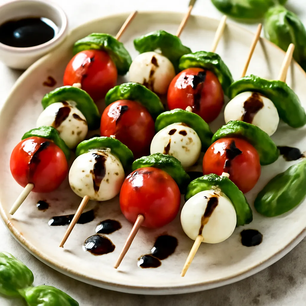 Przepis na: Caprese na patyczkach - zdjęcie 1