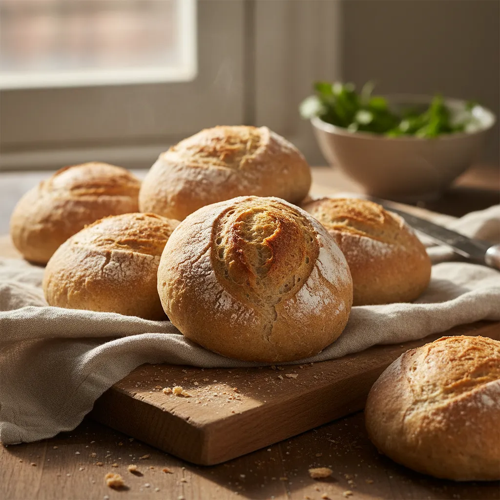 Bezgutenowe bułeczki 'Obalamy Mity' z chrupiącą skórką - zdjęcie 1