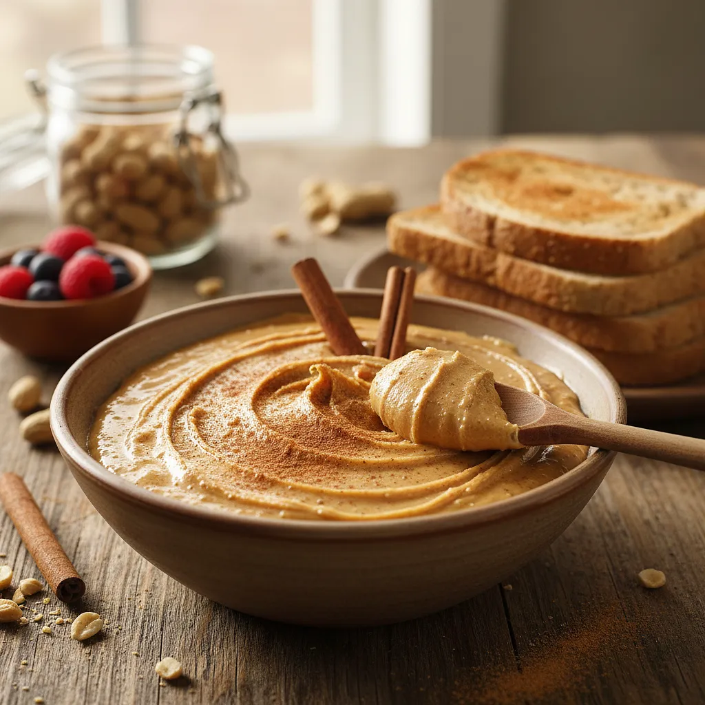 Quick Homemade Peanut Butter with a Hint of Cinnamon - photo 1