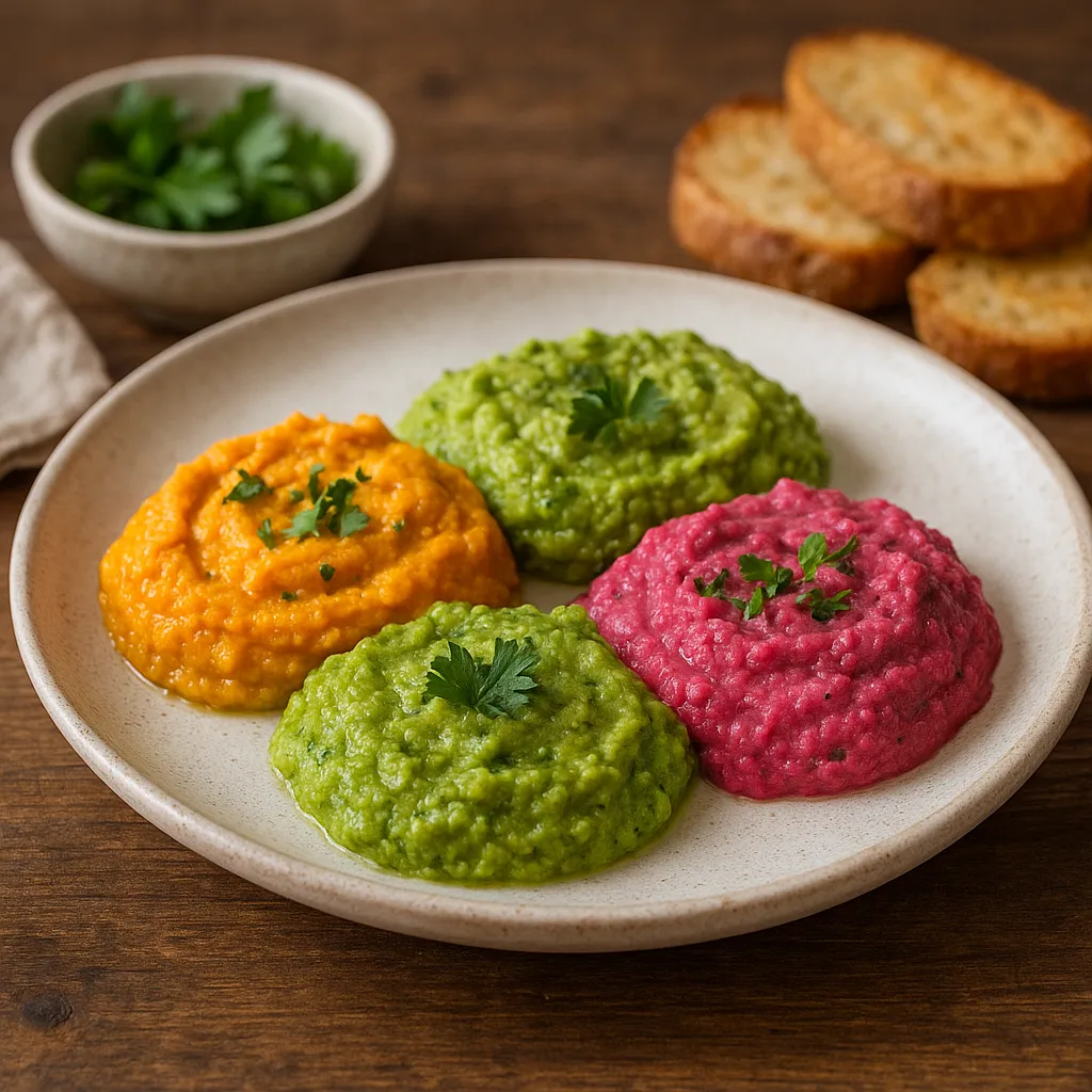 Agata's Trio of Sunny Vegetable Spreads - photo 1