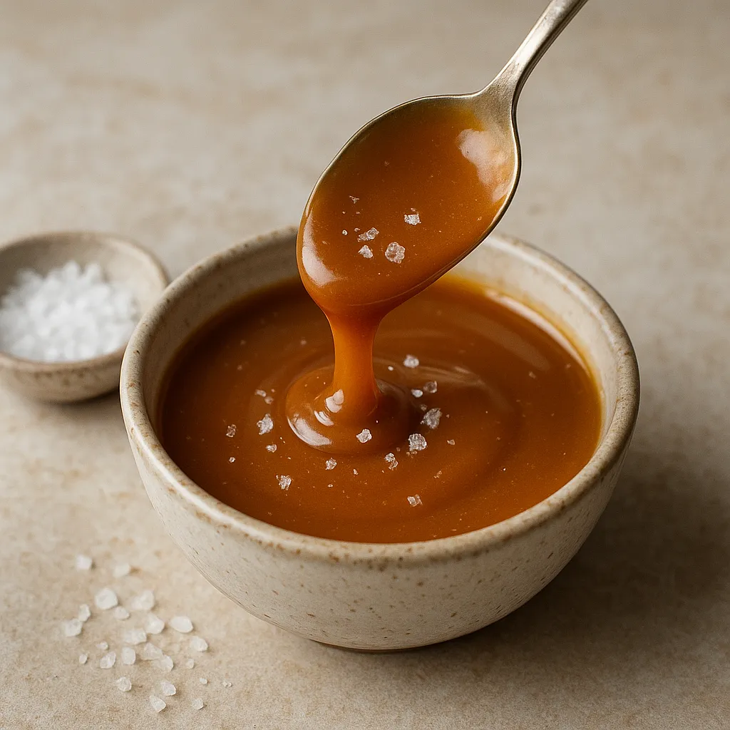 Perfect Caramel Sauce with Sea Salt (Dry Method) - photo 1