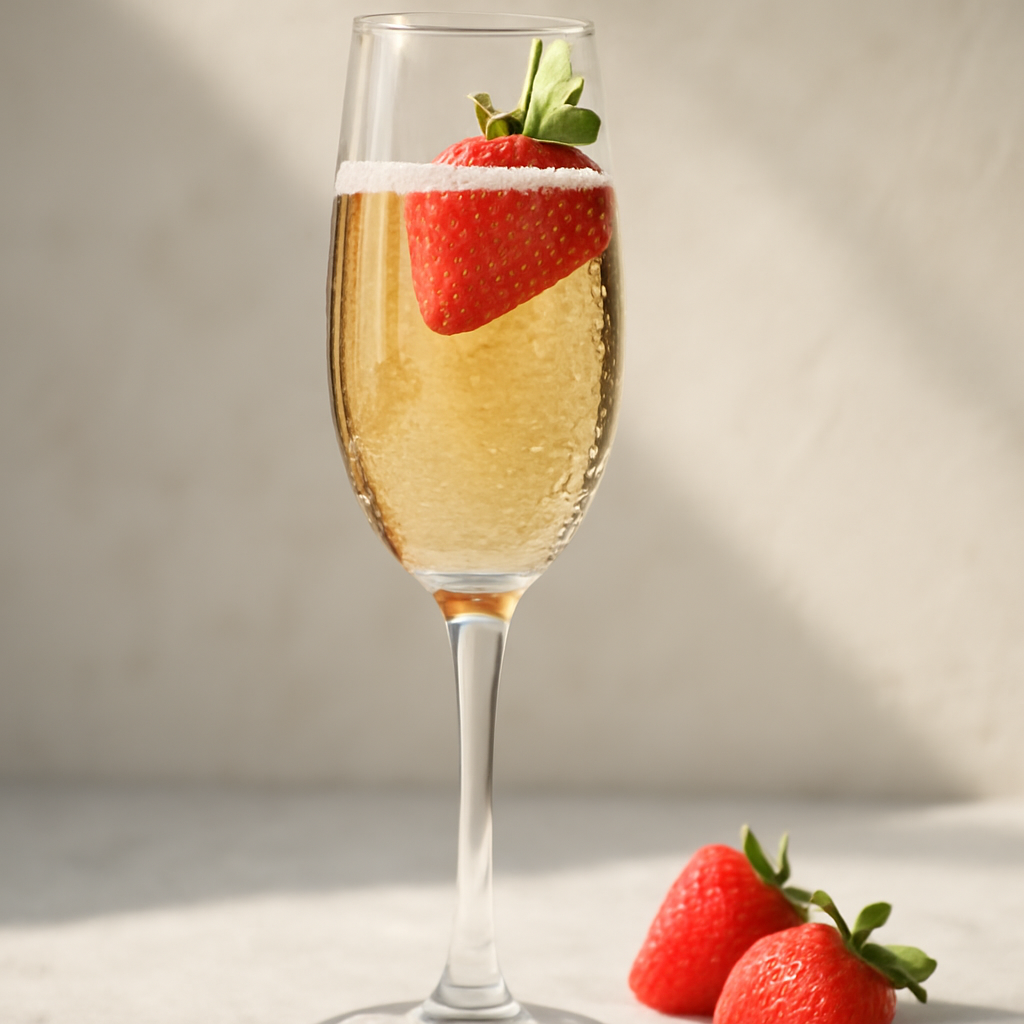 Champagne with Strawberries - photo 1