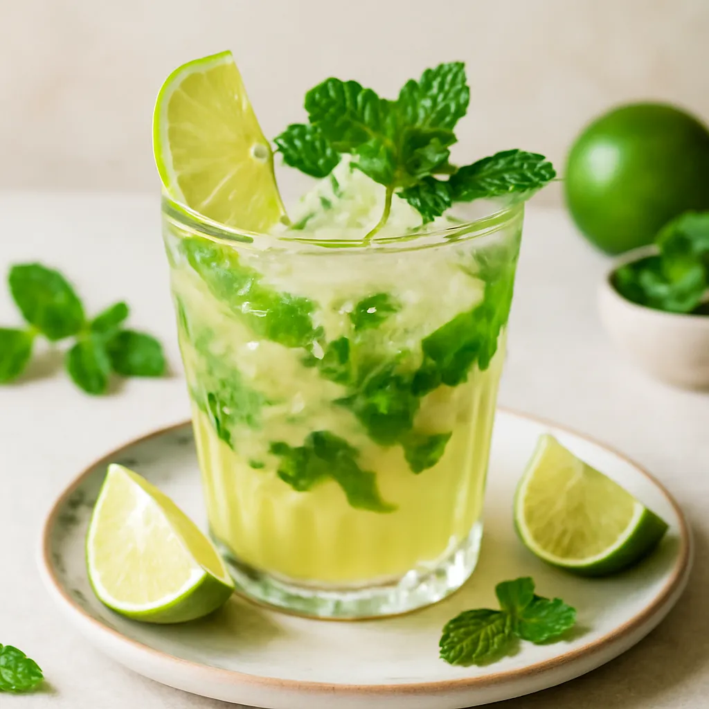 Przepis na: Mojito z limonką - zdjęcie 1