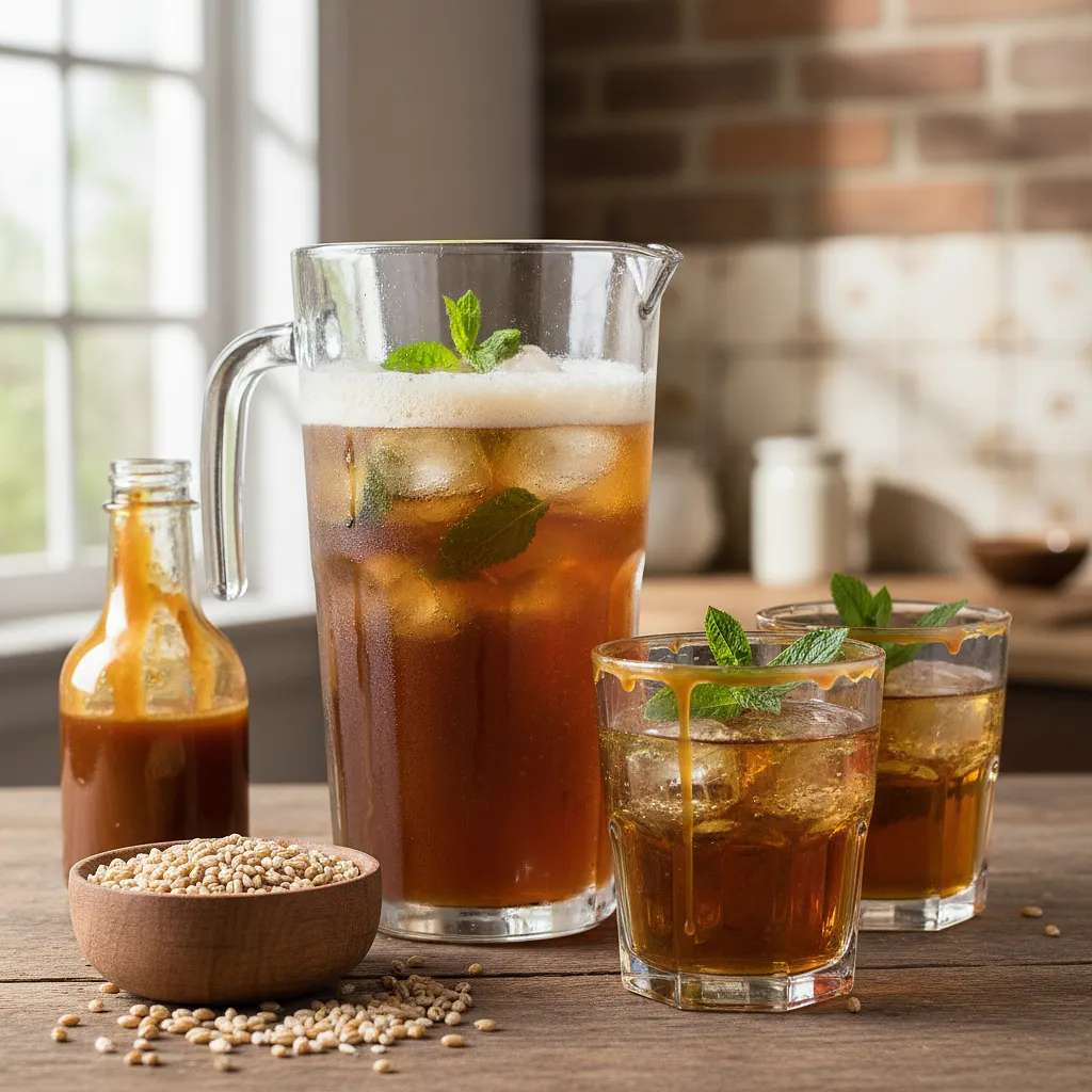 Domowy Kwas Chlebowy z Nutą Karmelu i Mięty - zdjęcie 1