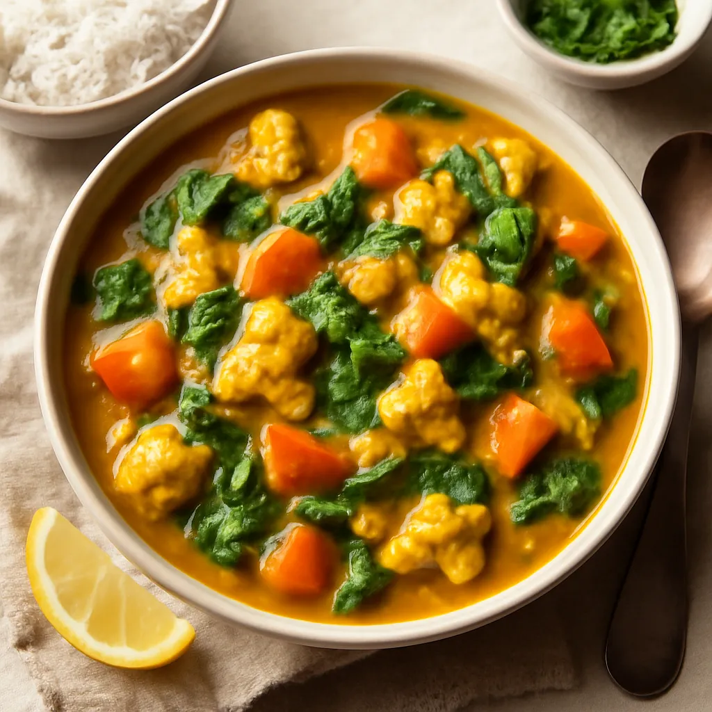 Vegetarian curry - photo 1