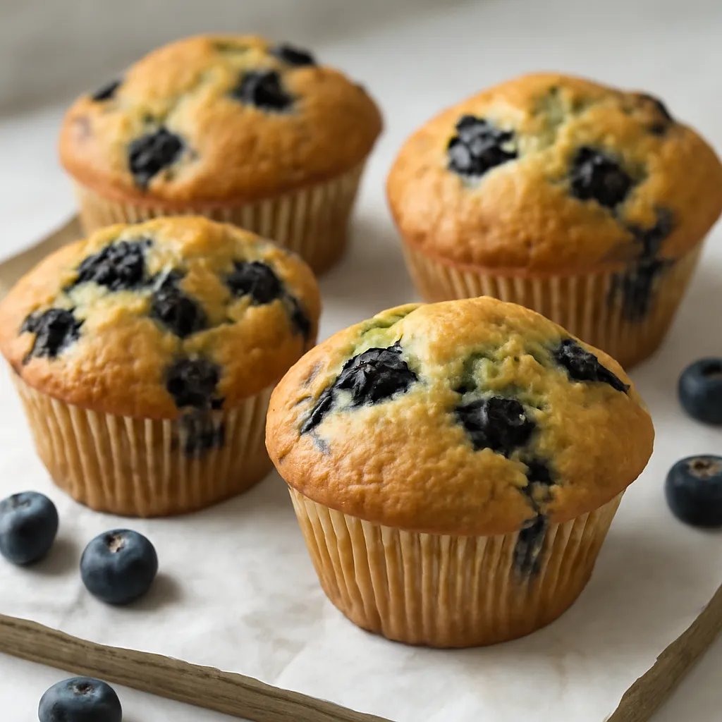 Recipe for: Blueberry Muffins - photo 1