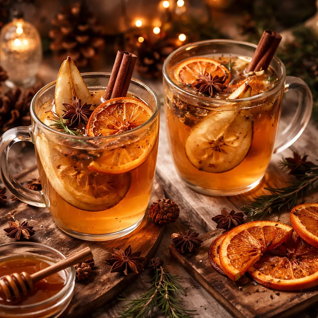Quick Warming Winter Drink: Orange & Roasted Pear (variant 922f4ca7) - photo 1