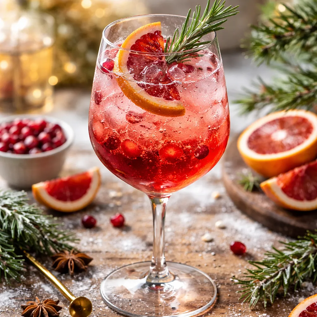 Recipe for: Winter Ruby Spritz (variant 757581be) - photo 1
