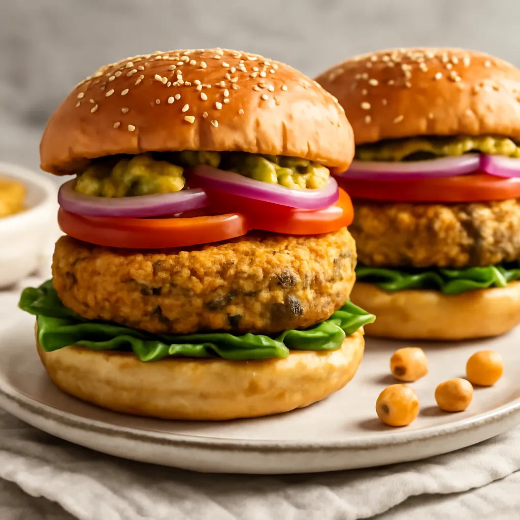 Przepis na: Burgery z ciecierzycy - zdjęcie 1