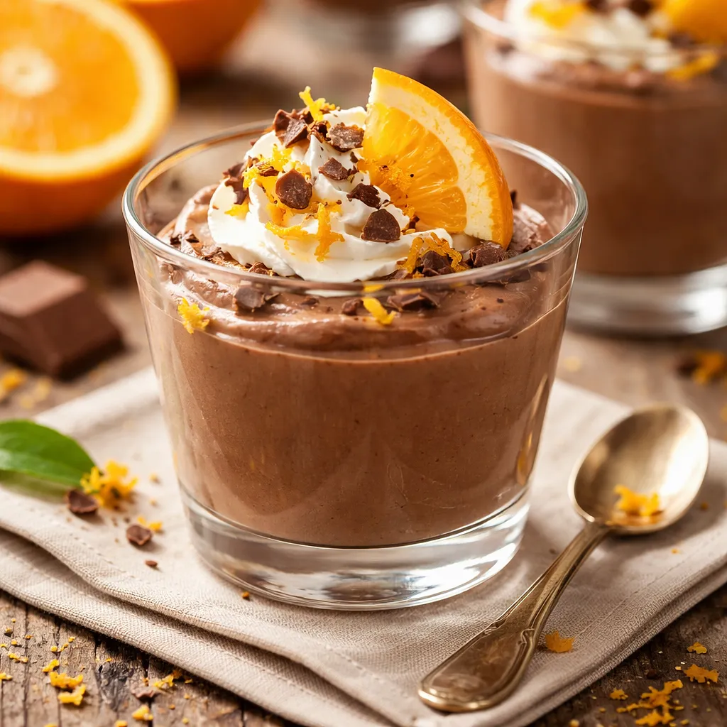 Recipe for: Quick Chocolate-Orange Mousse - photo 1