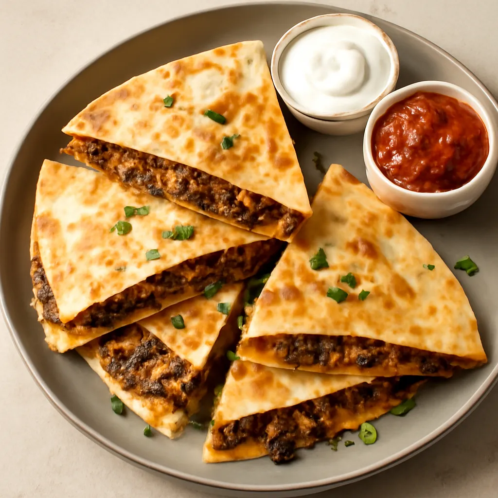 Przepis na: Quesadilla z wołowiną - zdjęcie 1