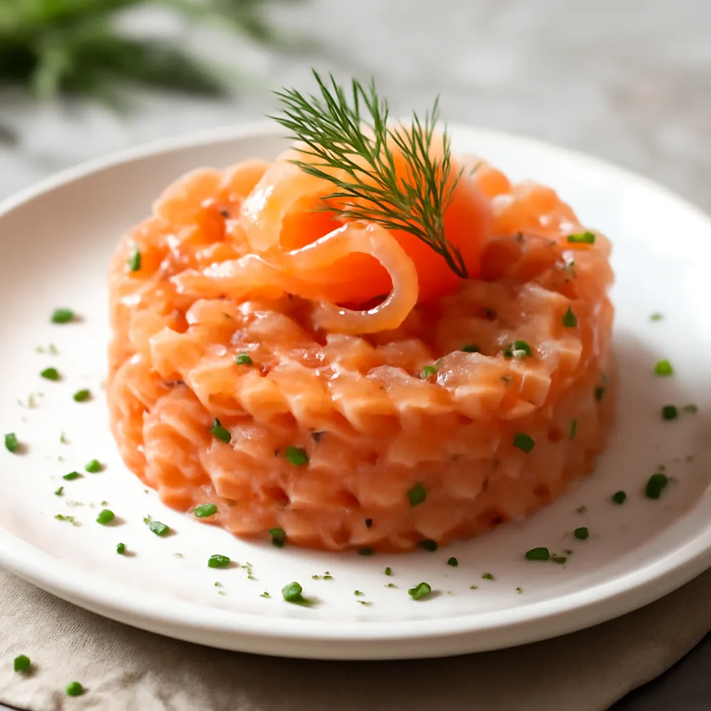 Recipe for: Smoked Salmon Tartare - photo 1