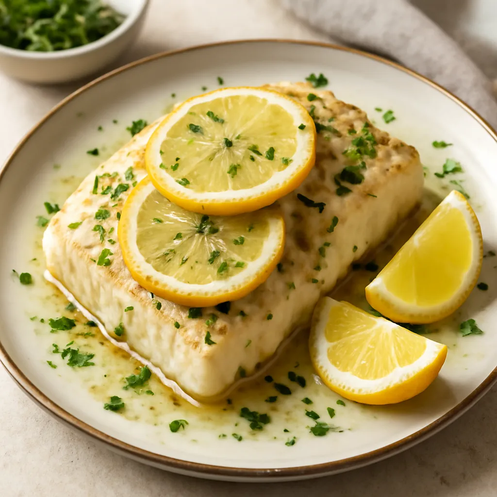Recipe for: Baked cod with lemon - photo 1