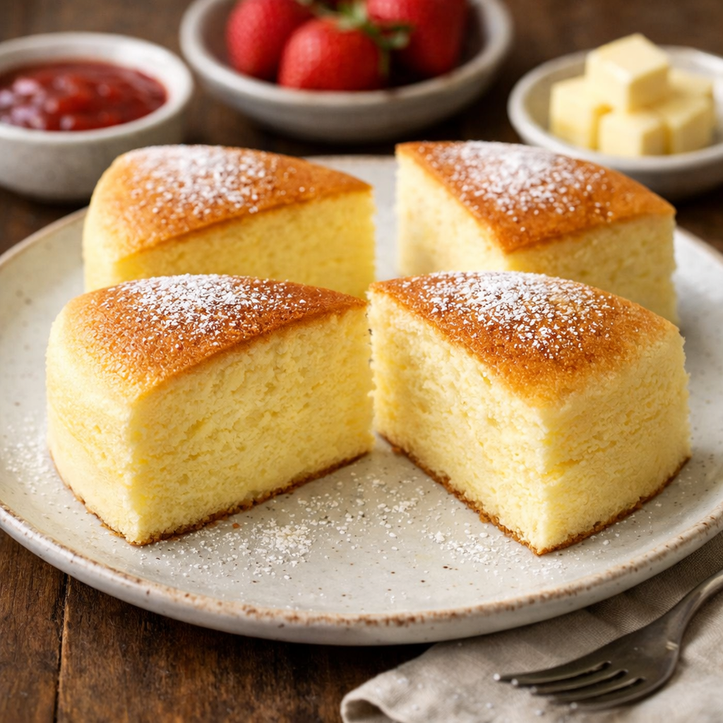 Fluffy Asian-style cheesecake (soufflé) — 4 servings - photo 1