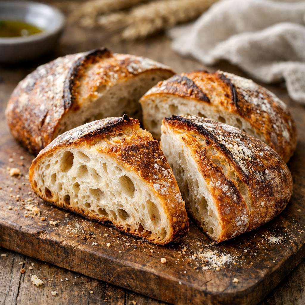 Traditional Sourdough Bread (small loaf for 4 servings) - photo 1