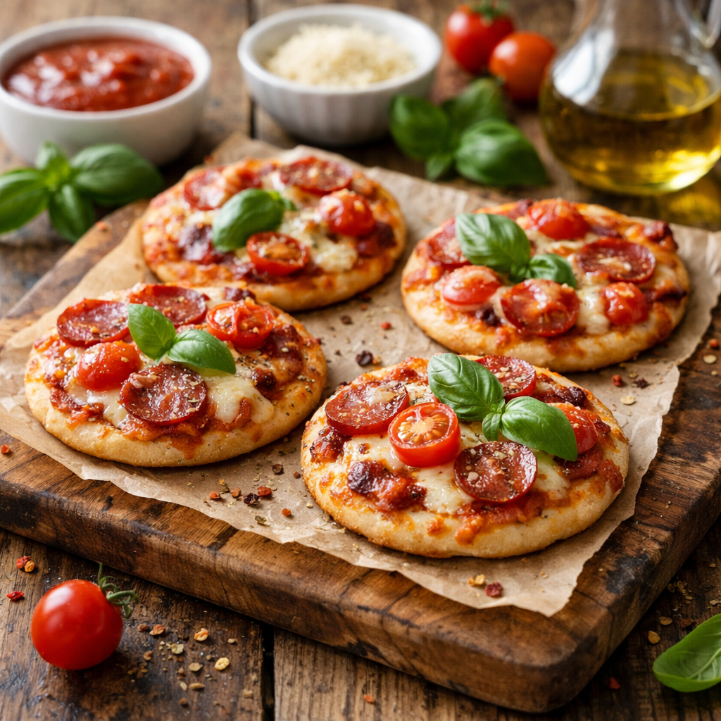 Super quick mini pizzas - photo 1