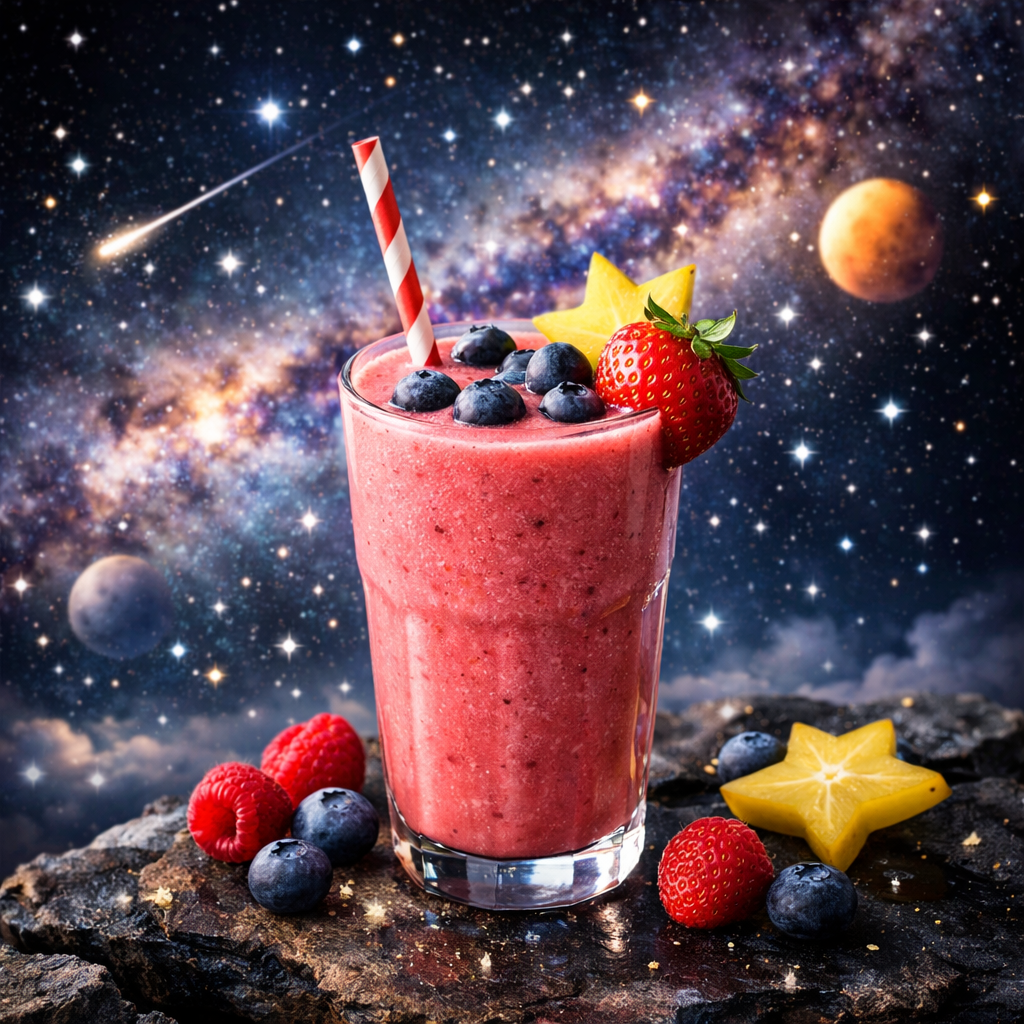 Owocowe smoothie 'Wśród gwiazd' - zdjęcie 1