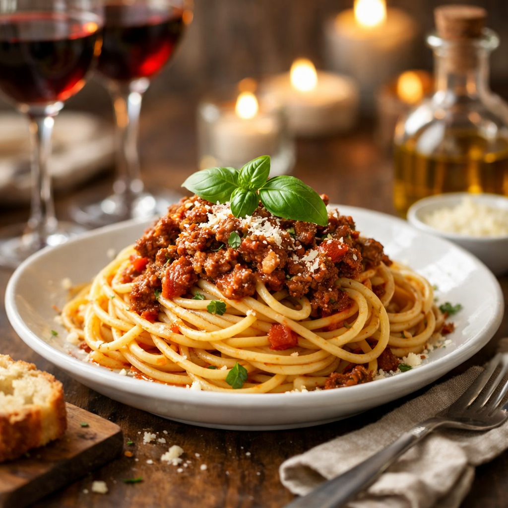 Walentykowe spaghetti bolognese - zdjęcie 1