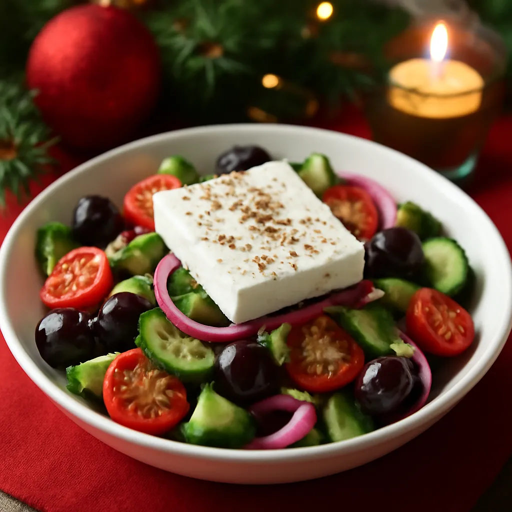 Greek Salad for Christmas Eve - photo 2