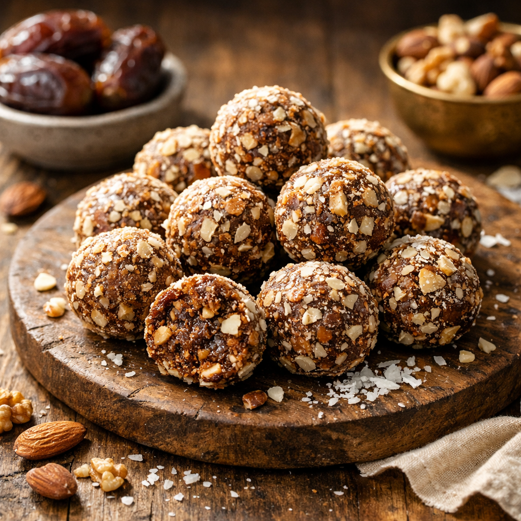 Energy Balls with Dates and Nuts - photo 1