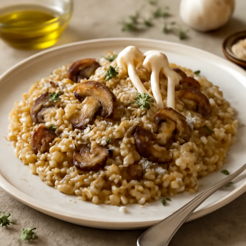Porcini Mushroom Risotto - photo 1