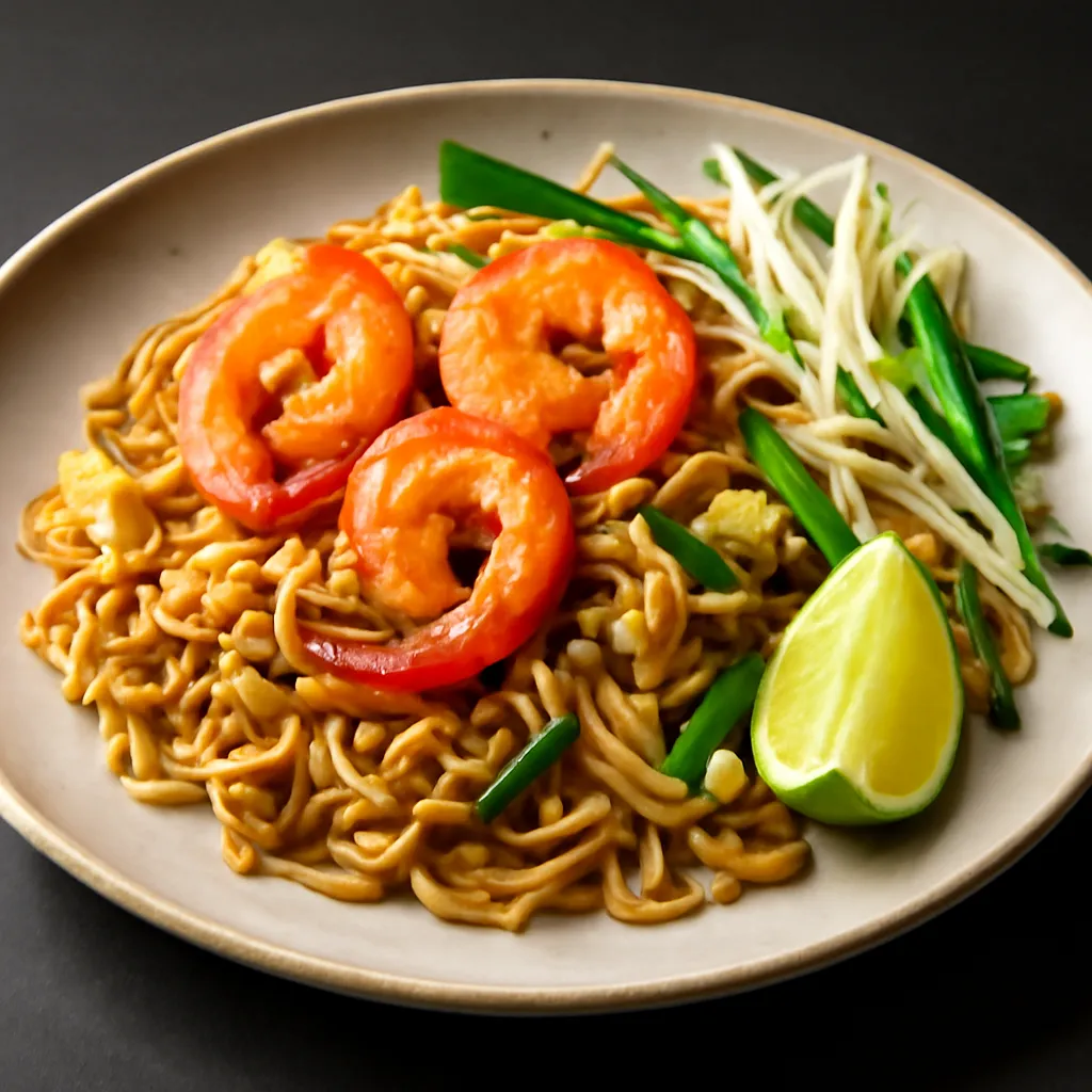 Przepis na: Pad Thai z krewetkami - zdjęcie 1