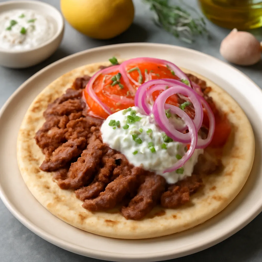 Przepis na: Gyros wieprzowy - zdjęcie 1