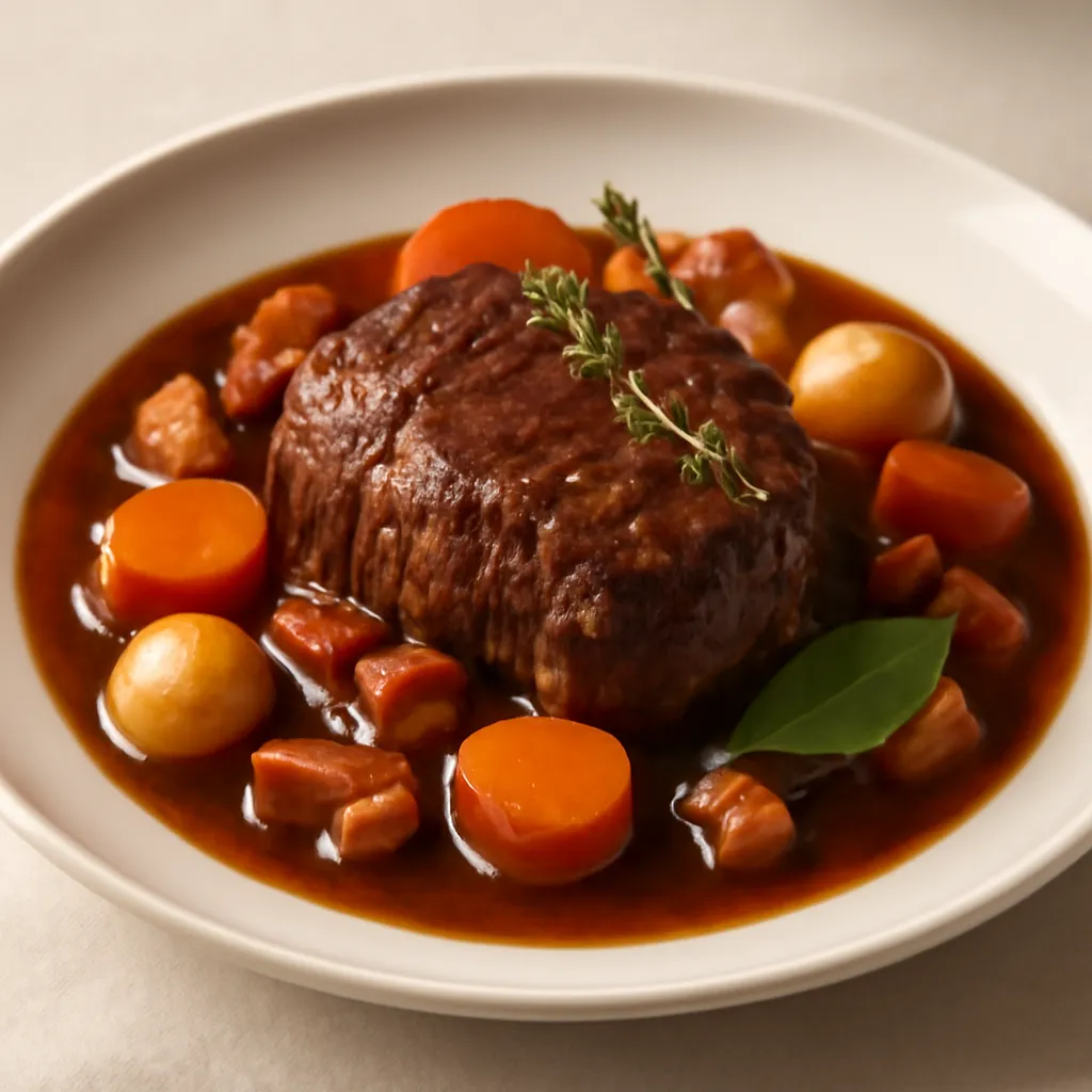 Przepis na: Boeuf bourguignon - zdjęcie 1