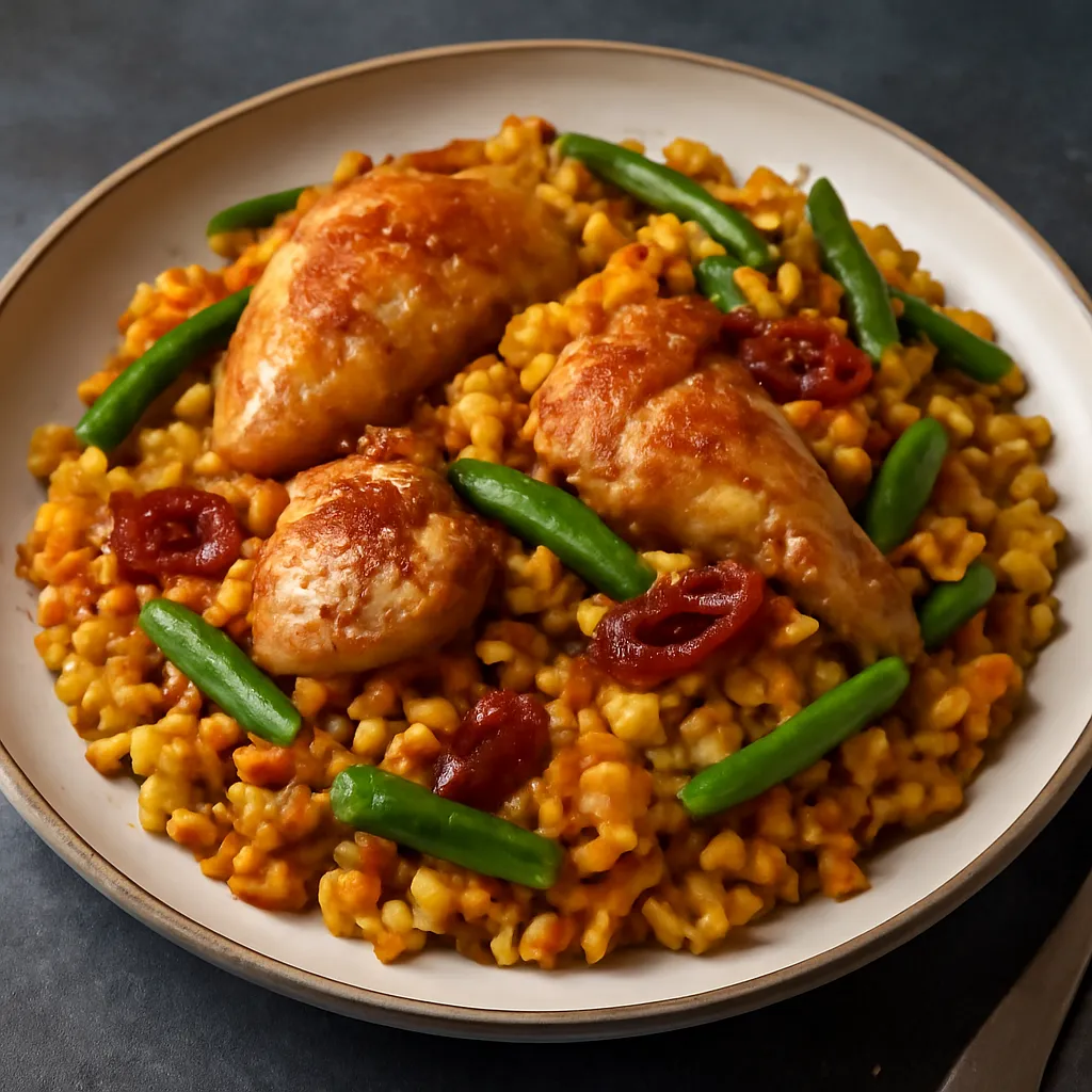 Przepis na: Paella Valenciana - zdjęcie 1