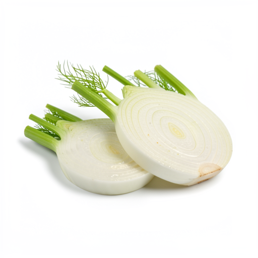 Fennel (bulb), thinly sliced