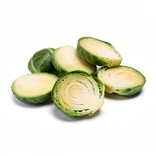 Brussels sprouts (small heads, thinly sliced)