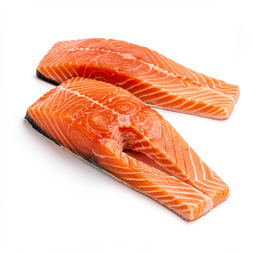Skinless salmon fillet