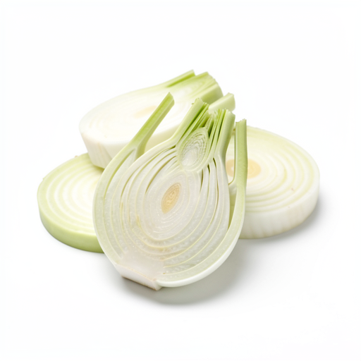 Fenkuł (bulwa) — cienko pokrojony