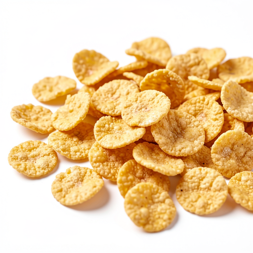 Corn flakes or cereal puffs