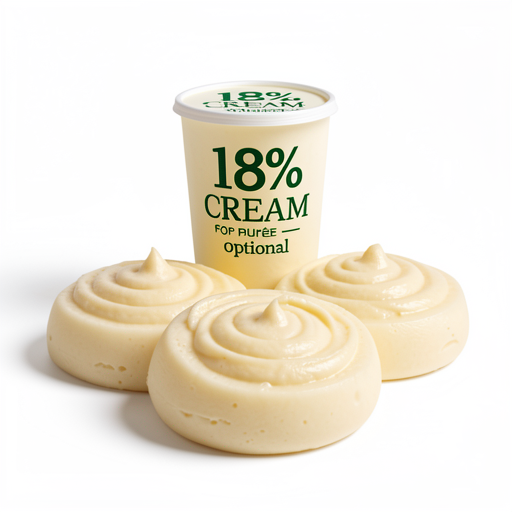 Śmietana 18% (do puree) - opcjonalnie