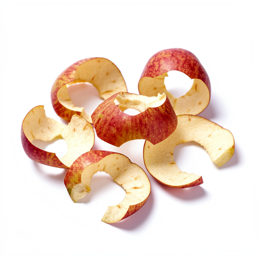 Apples (peels and cores)