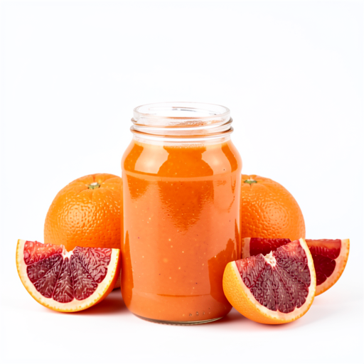 Blood orange juice (yuzu substitute)