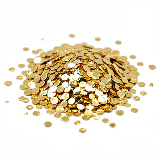 Płatki jadalne złota