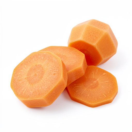 Kaki (persimmon), peeled and sliced