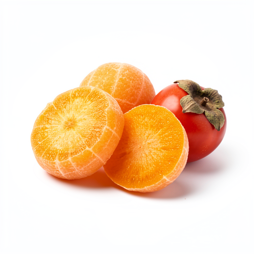 Kaki (persimmon), obrane i pokrojone
