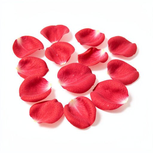 Edible rose petals