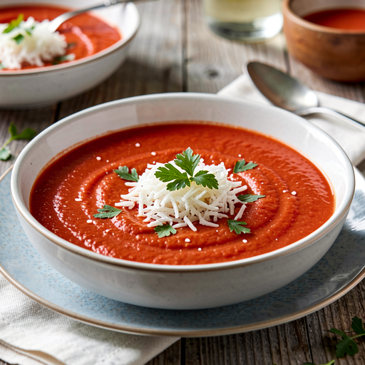 Tomato soup with rice (Easter twist) - photo 1