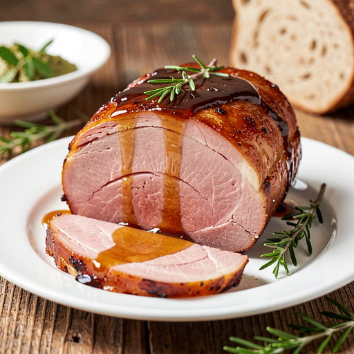 Baked Ham with Honey Glaze - photo 1