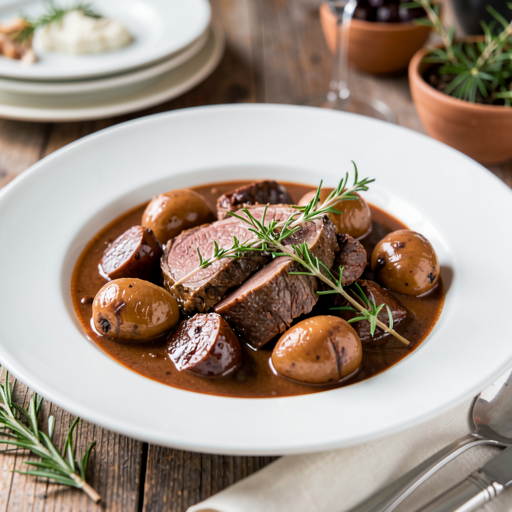 Wielkanocny gulasz z dziczyzny z jałowcem i tymiankiem - zdjęcie 1