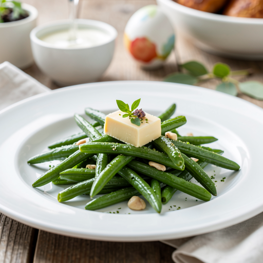 Green beans with butter (Easter side dish) - photo 1