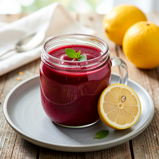 Recipe for: Beetroot Juice with Lemon (Easter, Homemade) - photo 1